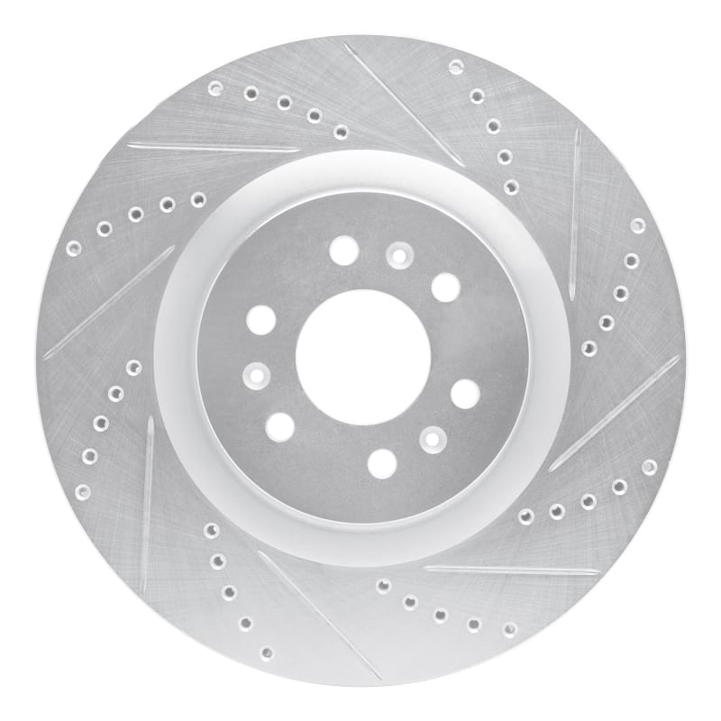 R1 Concepts — R1 04-11 Cadillac CTS Front Right Drilled & Slotted Silver Brake Rotor
R1 Brake Rotor Drill