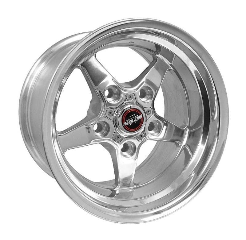 Race Star — Race Star 92 Drag Star 17x7.00 5x5.50bc 4.25bs ET6 Direct Drill Polished Wheel