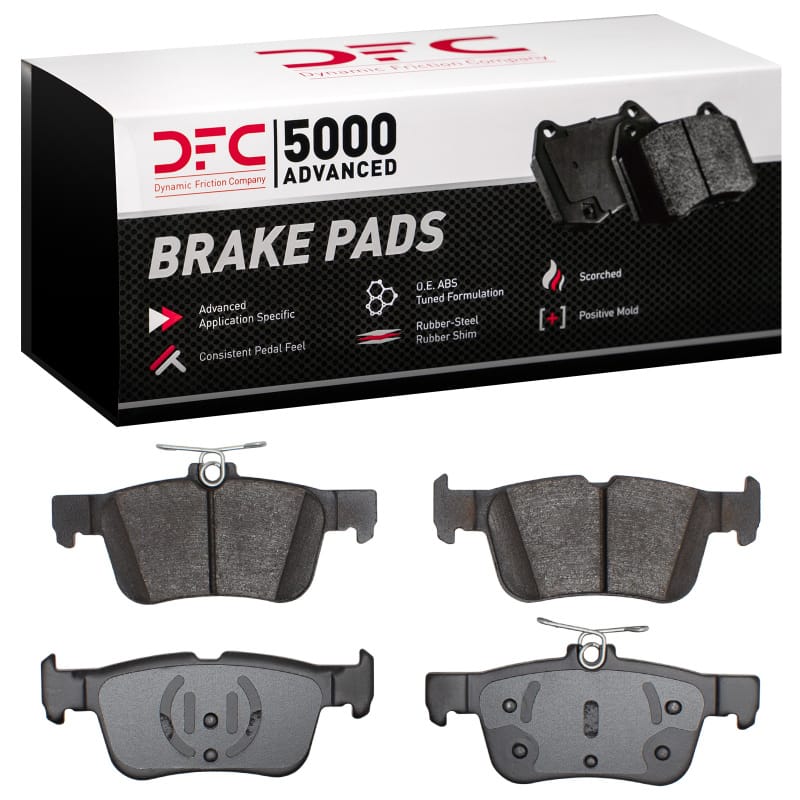 DFC — DFC 13-24 Ford Fusion Rear 5000 Advanced Ceramic Brake Pads
DFC Brake Pad Set
