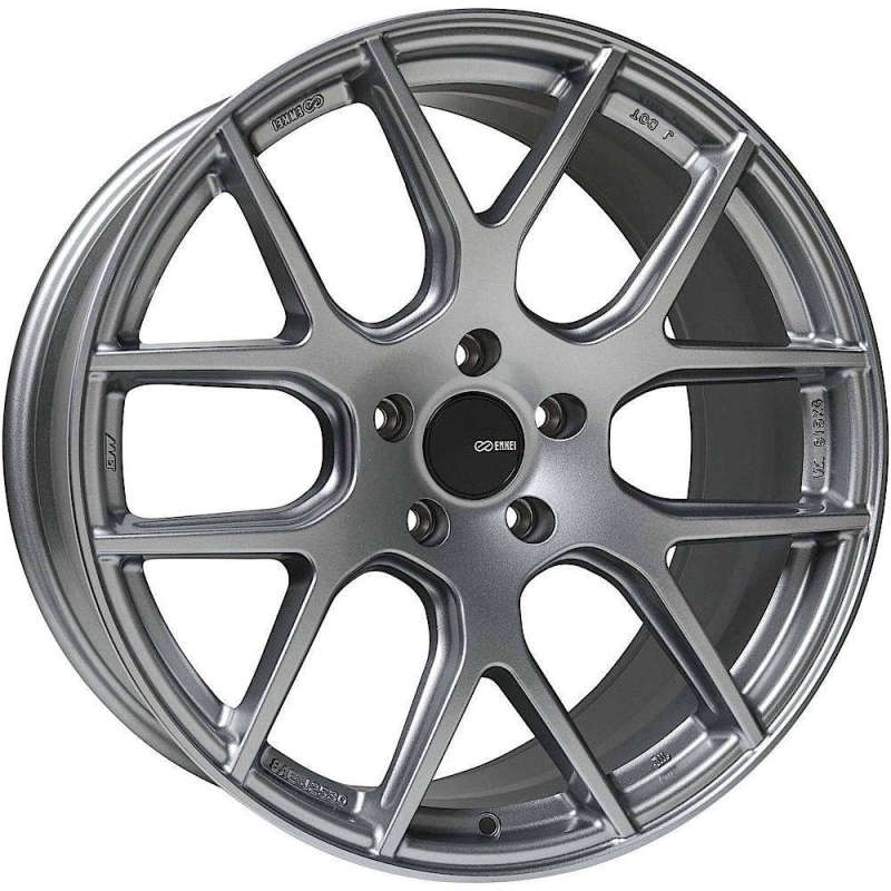 Enkei — Enkei XM-6 17x7.5 5x100 45mm Offset 72.6mm Bore Storm Gray Wheel