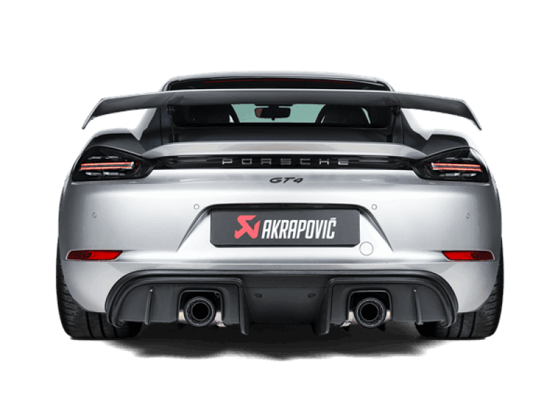 Akrapovic — Akrapovic 2020+ Porsche Cayman GT4 (718) Slip-On Race Line (Titanium) (Req Tips / Option 2)
Slip-On Race Line