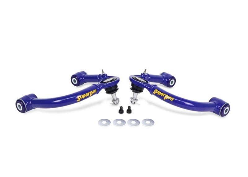 Superpro — SuperPro 05-23 Toyota Tacoma 4WD Front Upper Fixed Offset Control Arm Set
Fixed Offset FUCA