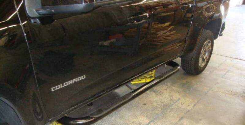 Go Rhino — Go Rhino 15-20 Chevrolet Colorado 4000 Series SideSteps - Cab Length - Black
4000Series SideSteps