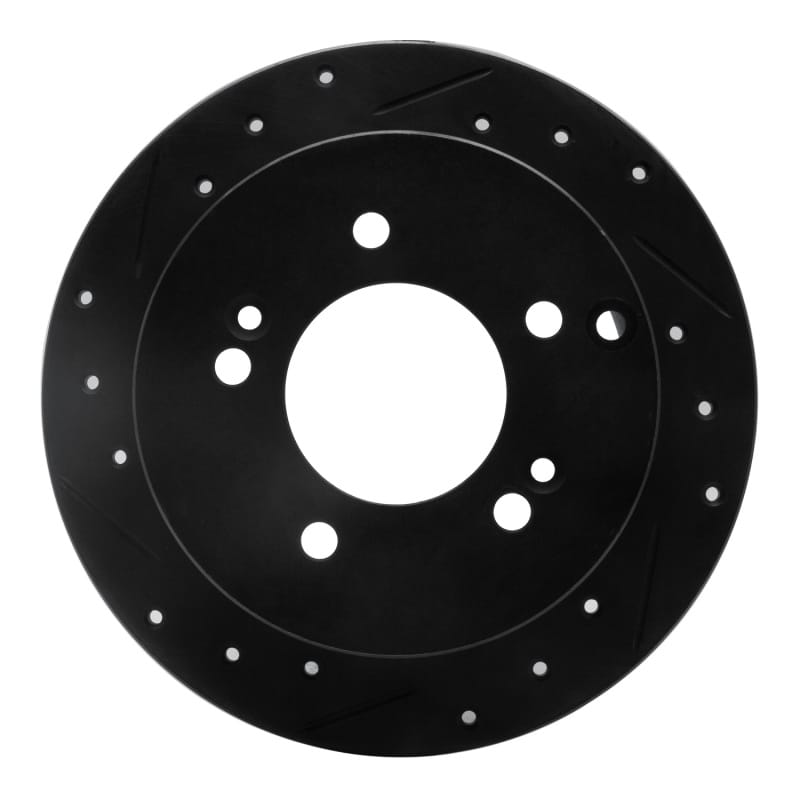 R1 Concepts — R1 01-10 Hyundai XG300 Rear Left Drilled & Slotted Black Brake Rotor
R1 Brake Rotor Drill
