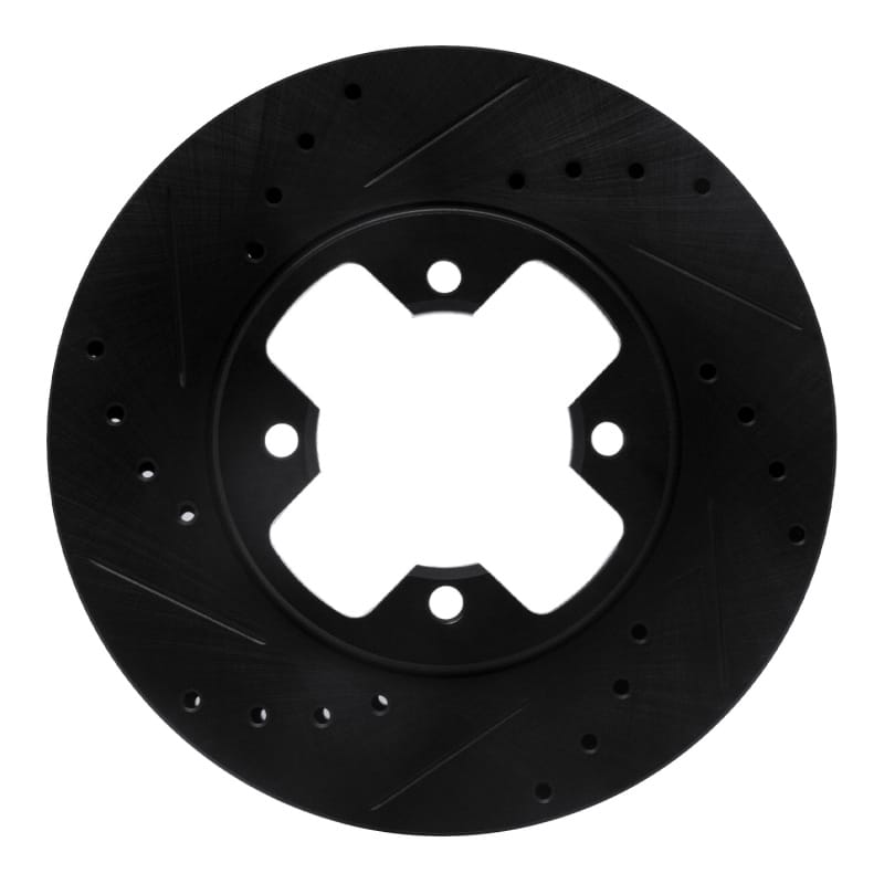 R1 Concepts — R1 79-83 Nissan 280ZX Front Left Drilled & Slotted Black Brake Rotor
R1 Brake Rotor Drill