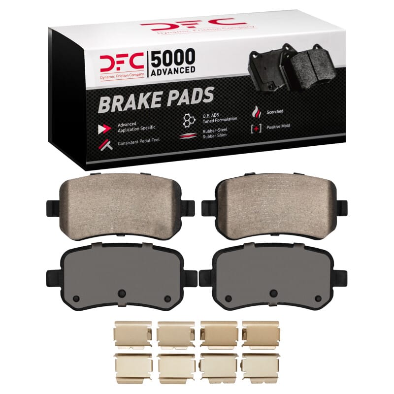 DFC — DFC 04-07 Ford Freestar Rear 5000 Advanced Ceramic Brake Pads and Hardware Kit
DFC Brake Pad Set