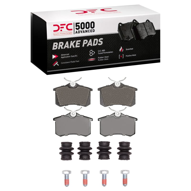 DFC — DFC 97-08 Volkswagen ALLROAD Rear 5000 Advanced Ceramic Brake Pads and Hardware Kit
DFC Brake Pad Set