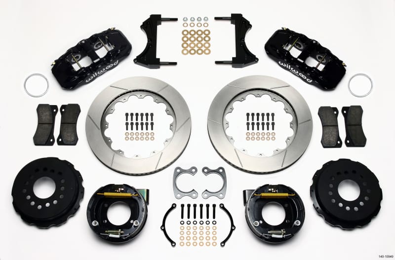 Wilwood — Wilwood AERO4 Rear P-Brake Kit 14.00in Small Ford 2.50in Offset
BRAKE KIT