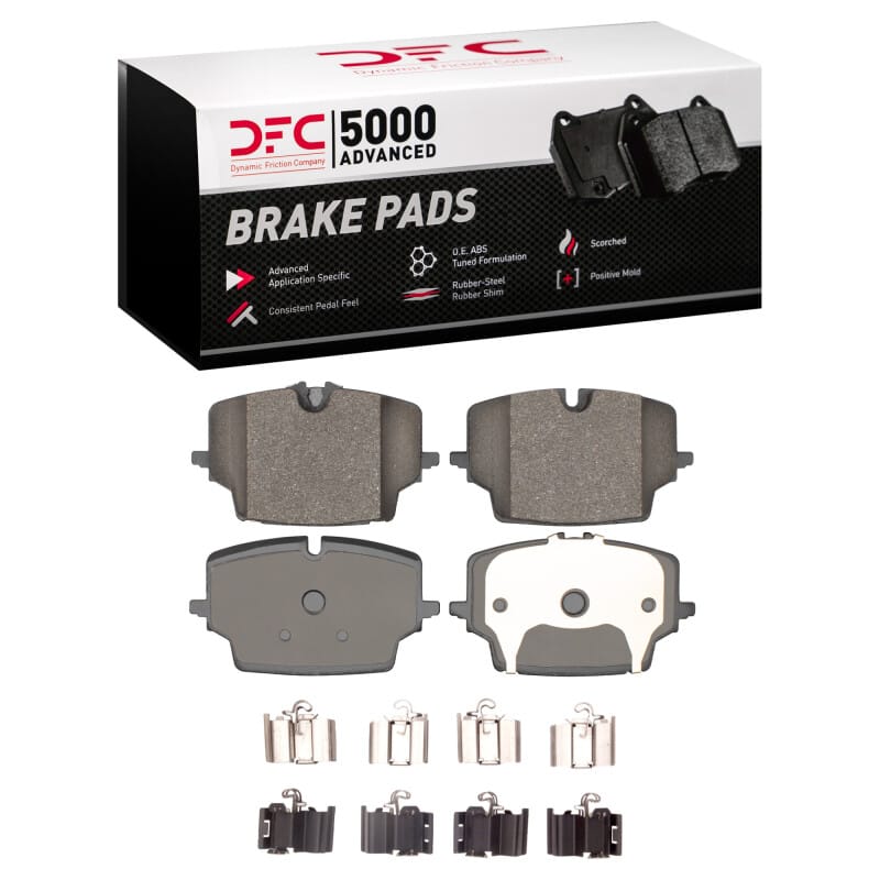 DFC — DFC 23-26 BMW 228I Gran Coupe Front 5000 Advanced Low Metallic Brake Pads and Hardware Kit
DFC Brake Pad Set