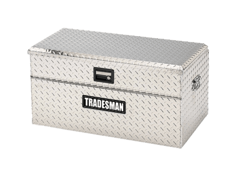 Tradesman — Tradesman Aluminum Flush Mount Truck Tool Box Full/Slim Line (60in.) - Brite
