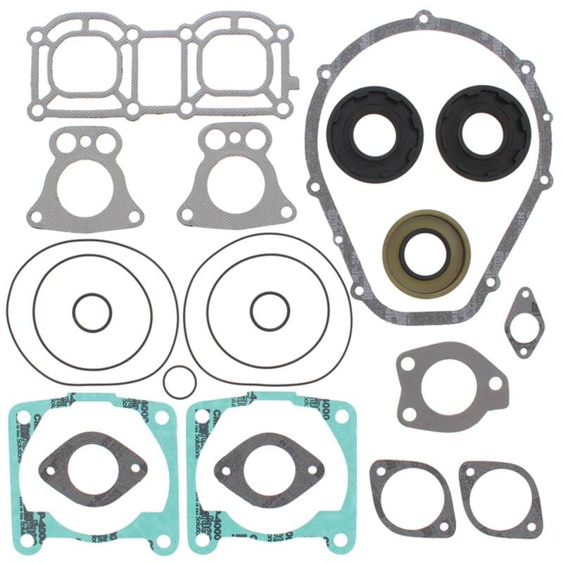 Vertex Pistons — Vertex Gaskets 02-04 Polaris Octane 777 Stand-up Complete Gasket Kit w/ Oil Seals