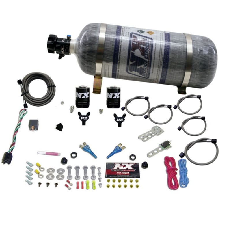 Nitrous Express — Nitrous Express BMW EFI All Dual Nozzle Nitrous Kit (50-300 HP) w/Composite Bottle
Injection System Kit
N2OSys