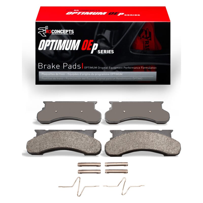 R1 Concepts — R1 86-94 Ford E-350 Econoline Front Optimum OE Pads & Hardware Kit
R1 Optimum Oe Pads a
