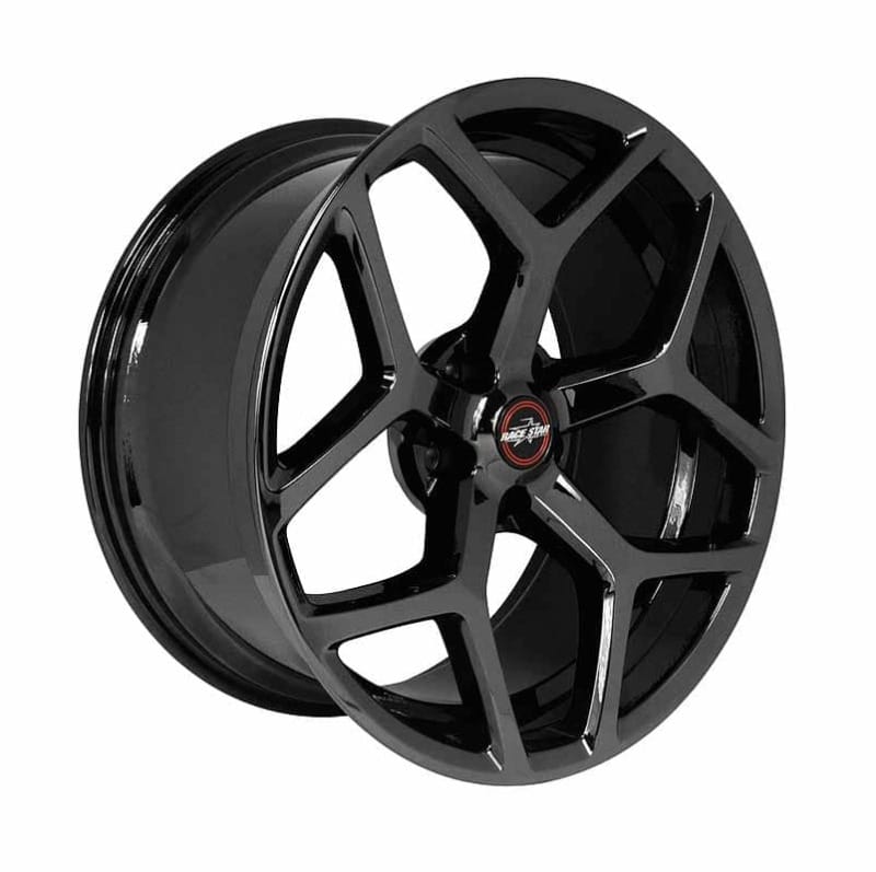 Race Star — Race Star 95 Recluse 18x5 5x120 BC 2.00 BS -25.4 Offset - Gloss Black Wheel