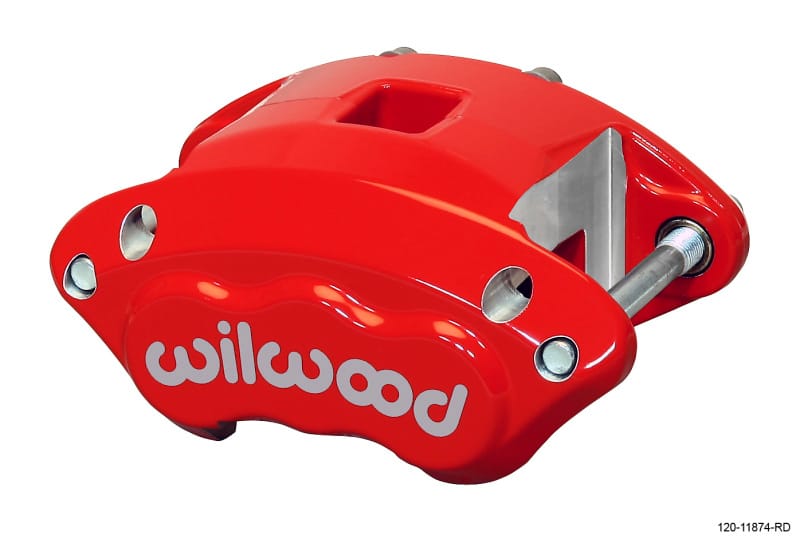 Wilwood — Wilwood Caliper-D154-Red 1.12/1.12in Pistons 1.04in Disc
BRAKE CALIPER