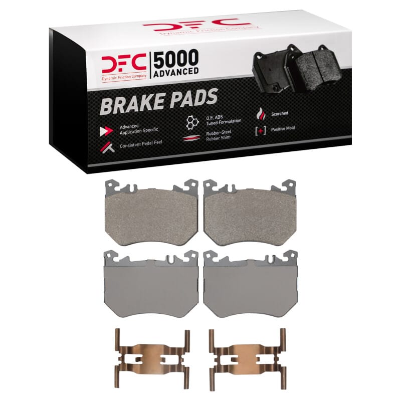 DFC — DFC 23-25 Mercedes-Benz C43 AMG Front 5000 Advanced Low Metallic Brake Pads and Hardware Kit
DFC Brake Pad Set