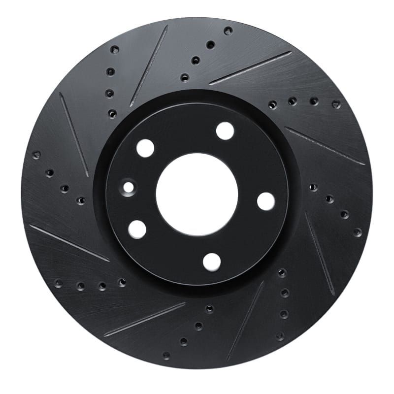 R1 Concepts — R1 14-19 Chevrolet Corvette Front Left Drilled & Slotted Black Brake Rotor
R1 Brake Rotor Drill