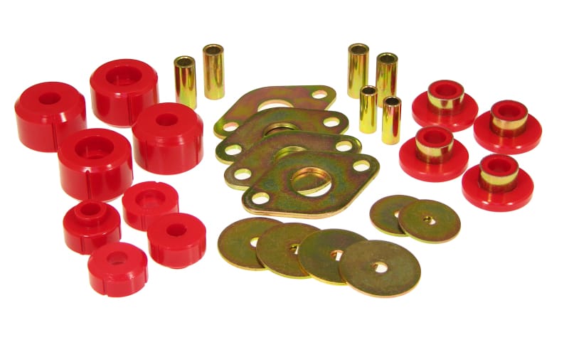 Prothane — Prothane 95-00 Toyota P/U 2/4wd Body Mount Kit - Red
BODY/SUB-FRAME MNTS