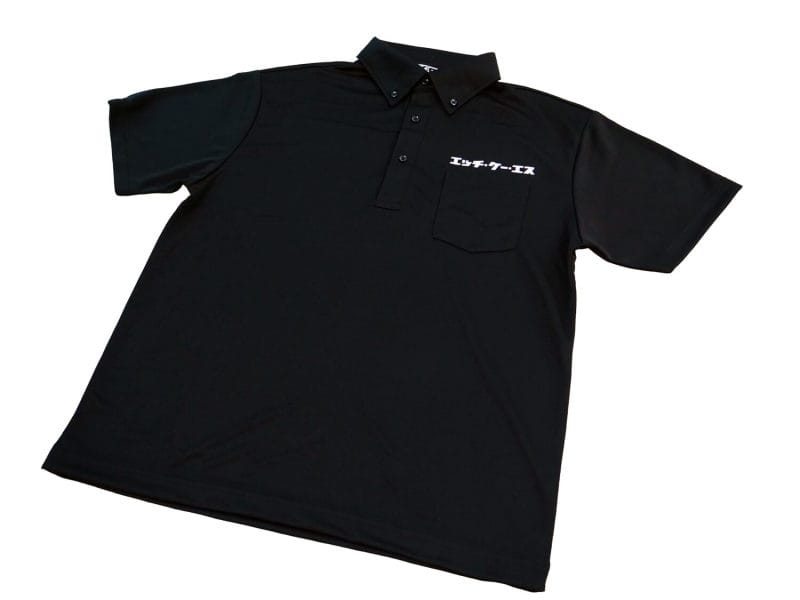 HKS — HKS KATAKANA POLO SHIRT M