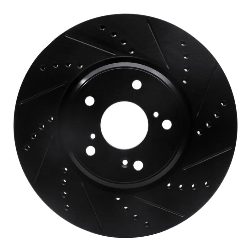 R1 Concepts — R1 16-22 Acura ILX Front Right Drilled & Slotted Black Brake Rotor
R1 Brake Rotor Drill