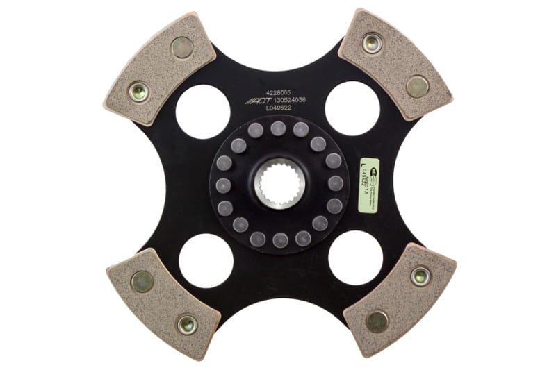 ACT — ACT 2005 Mazda 3 4 Pad Rigid Race Disc
Clutch Disc