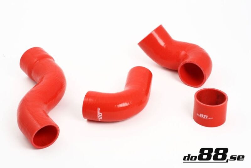 do88 — do88 Volvo 700/900 Turbo (w/o AC) Pressure Hoses Red