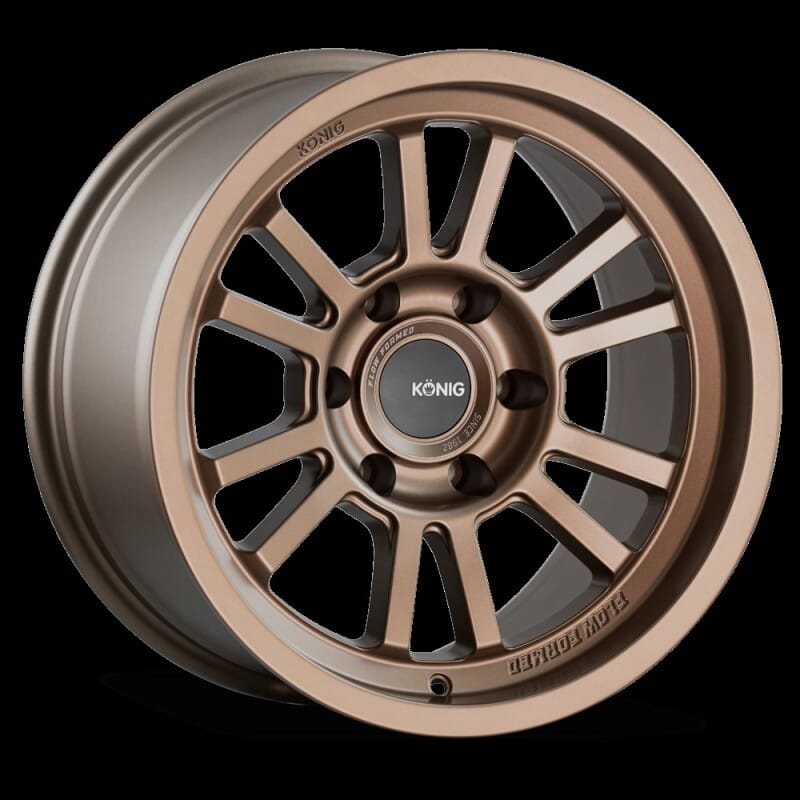 Konig — Konig HT1 17X8.5 6X139.7 ET-6 Satin Bronze