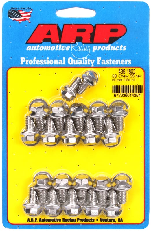 ARP — ARP BB Chevy SS Hex Oil Pan Bolt Kit