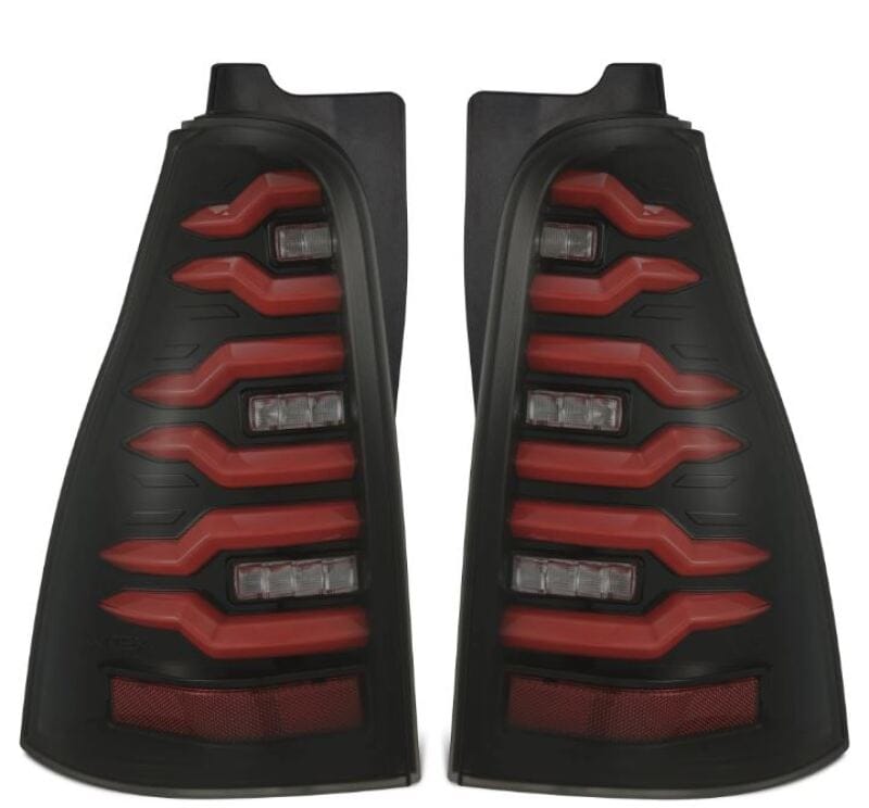 AlphaRex — AlphaRex 03-09 Toyota 4Runner LUXX-Series LED Tail Lights- Black/Red
Taillight Assembly