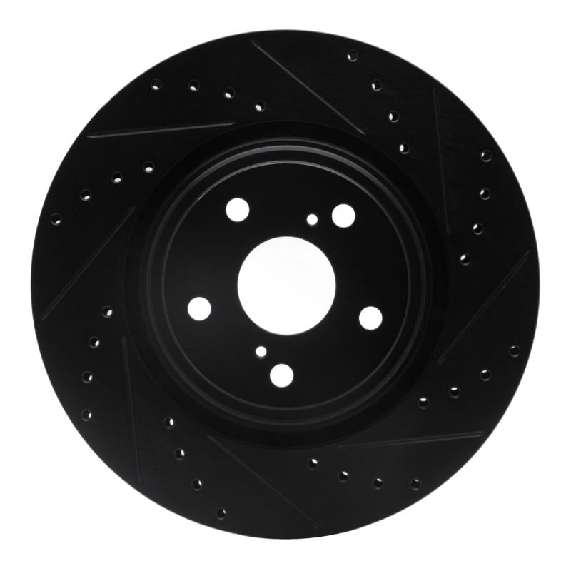 R1 Concepts — R1 08-21 Lexus RX350 Front Right Drilled & Slotted Black Brake Rotor
R1 Brake Rotor Drill