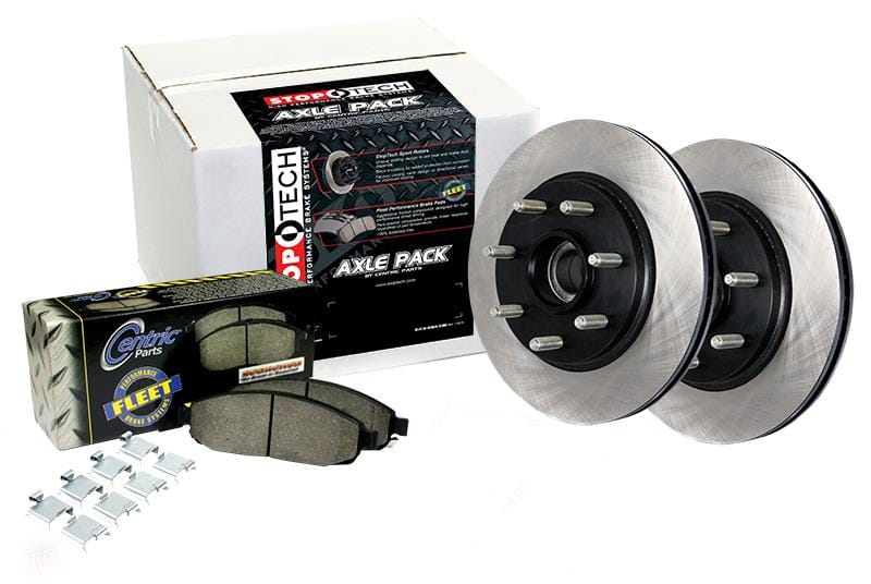 Stoptech — StopTech Truck Axle Pack; Slotted; Front