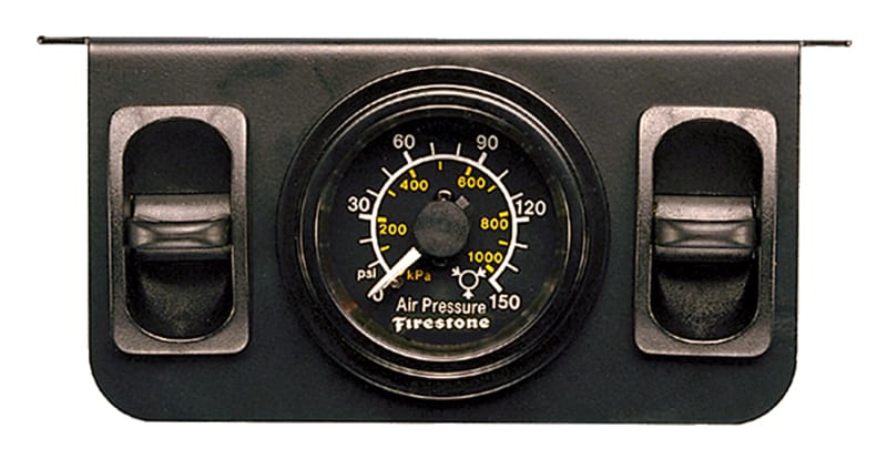 Firestone — Firestone Electric Dual Pressure Gauge Dual - Black Plastic (WR17602577)
AirPrsGg