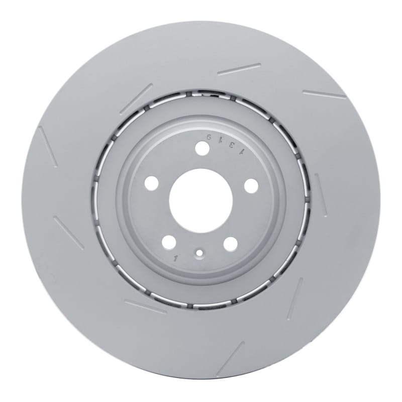 DFC — DFC 17-18 Porsche Macan Left Front Slotted Hi-Carbon Alloy Geomet Coated Rotor