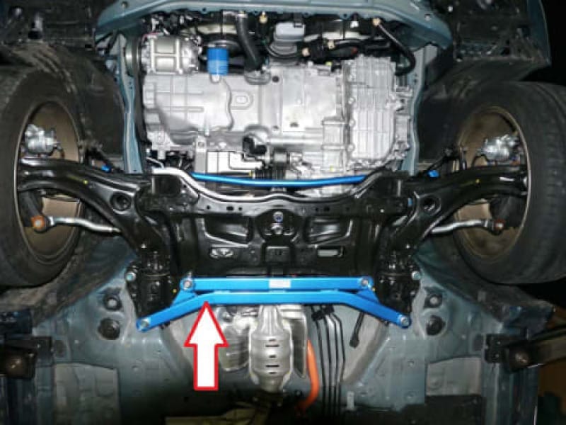 Cusco — Cusco Lower ARM Bar VER2 Front FIT GE8 CR-Z ZF1 inSIGHT FF OK W/ VER1