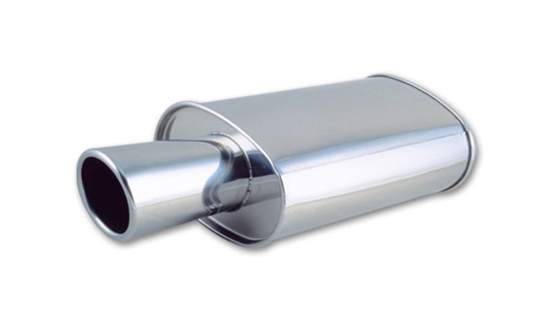Vibrant — Vibrant StreetPower Oval Muffler with 4in Round Tip Angle Cut Rolled Edge - 2.5in inlet I.D.
2.5"IDMufflr4"RndTip
Muffler