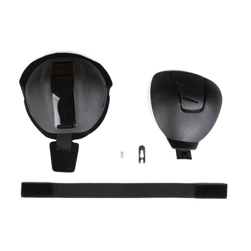 EVS — EVS Axis Patella Cup Replacement(Strap/Liner/Right Cup/Hardware) Black - Large/XL