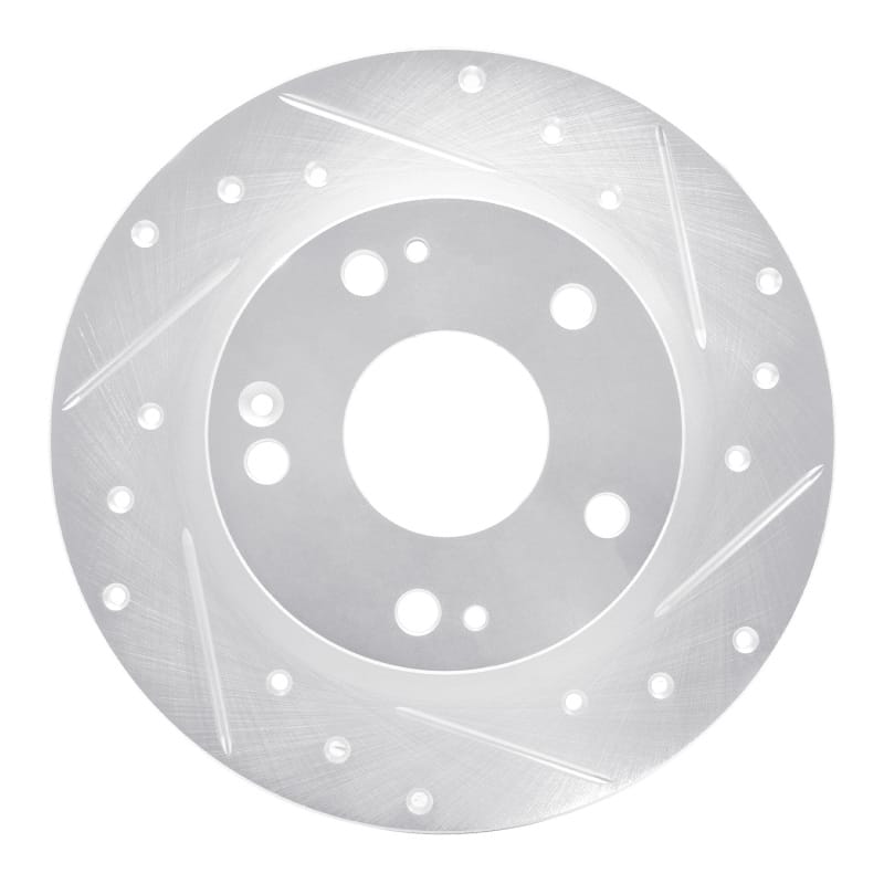 R1 Concepts — R1 16-25 Honda Civic Hatchback Rear Right Drilled & Slotted Silver Brake Rotor
R1 Brake Rotor Drill