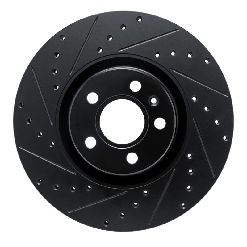 R1 Concepts — R1 17-25 Volvo XC60 Front Left Drilled & Slotted Black Brake Rotor
R1 Brake Rotor Drill