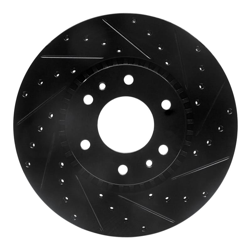 R1 Concepts — R1 02-09 Buick Rainier Front Right Drilled & Slotted Black Brake Rotor
R1 Brake Rotor Drill