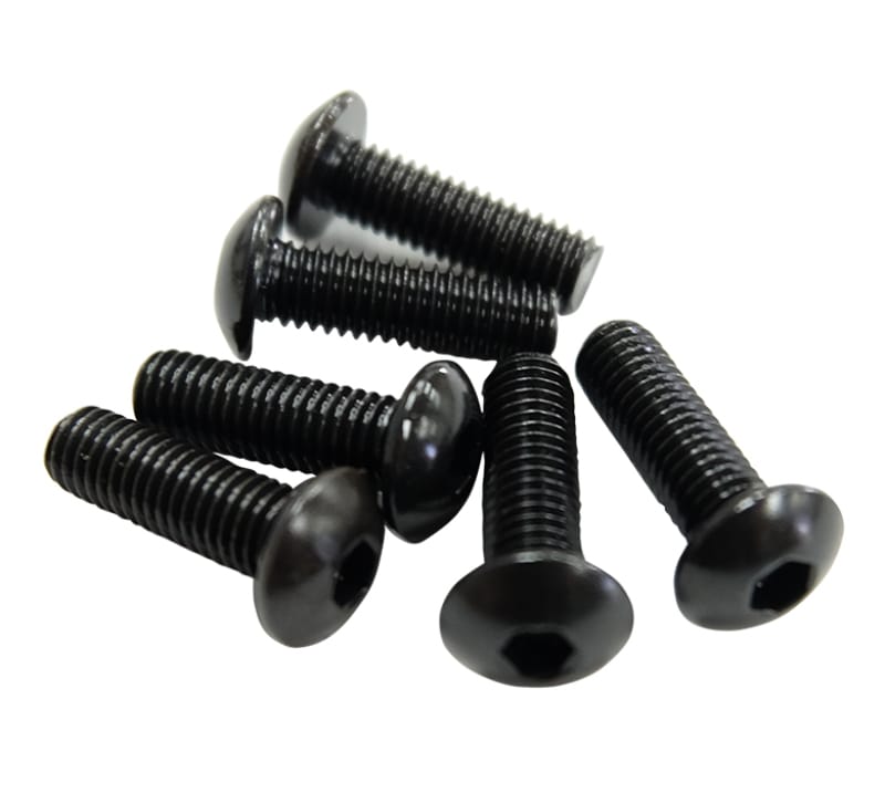 NRG — NRG Steering Wheel Screw Upgrade Kit (Flat) - Black