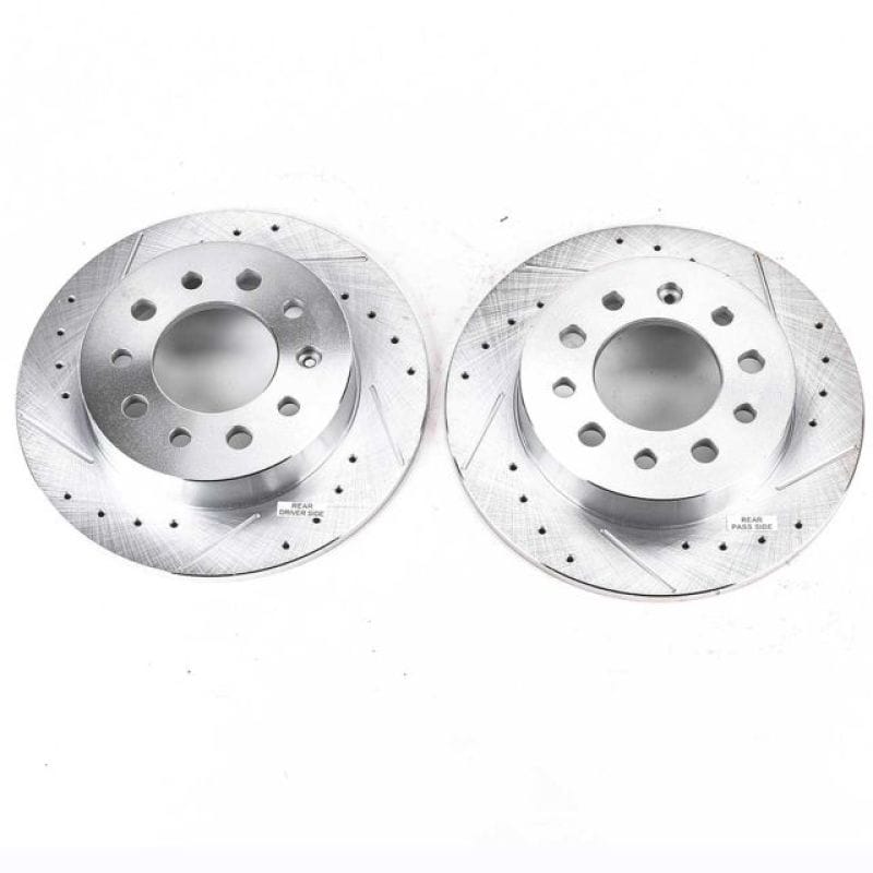 PowerStop — Power Stop 03-08 Hyundai Tiburon Rear Evolution Drilled & Slotted Rotors - Pair
PowerStop XPR