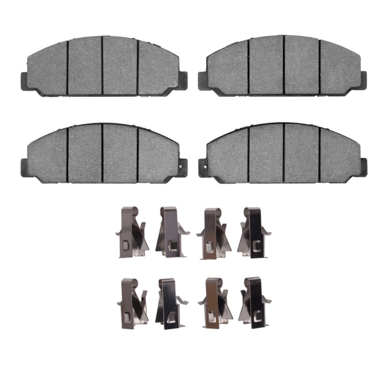 DFC — DFC 13-20 Hino 5 Front/Rear 4000 HybriDynamic Brake Pads and Hardware Kit
DFC Brake Pad Set
