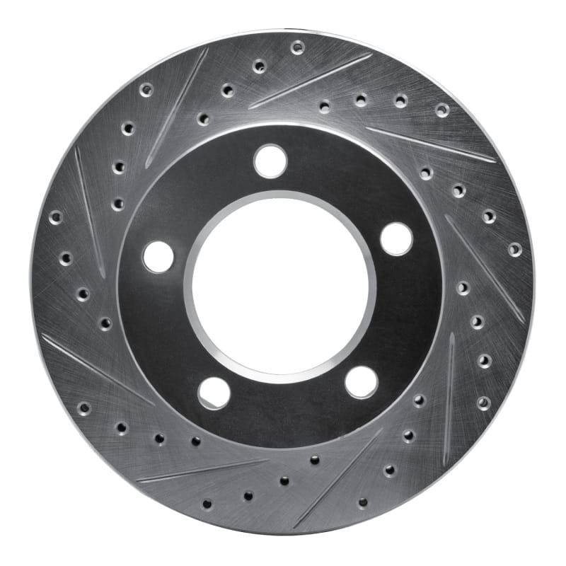 R1 Concepts — R1 94-96 Ford Bronco Front Left Drilled & Slotted Silver Brake Rotor
R1 Brake Rotor Drill