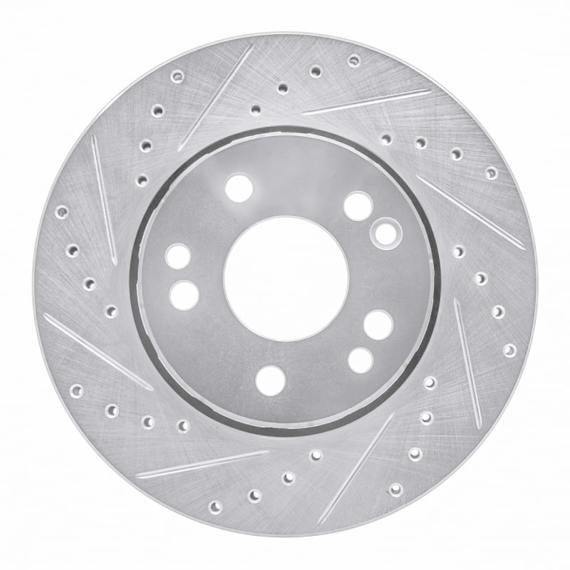 R1 Concepts — R1 90-92 Mercedes-Benz 300E Front Left Drilled & Slotted Silver Brake Rotor
R1 Brake Rotor Drill