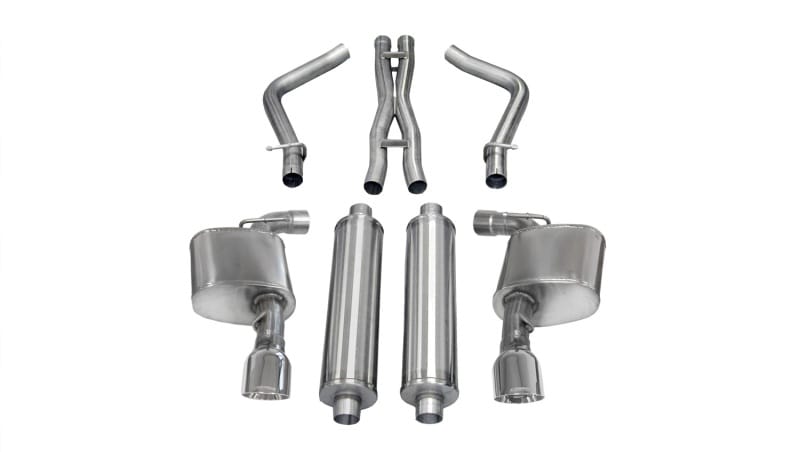 CORSA Performance — Corsa 2012-2014 Dodge Charger SRT-8 6.4L V8 Polished Xtreme Cat-Back Exhaust
Exhaust