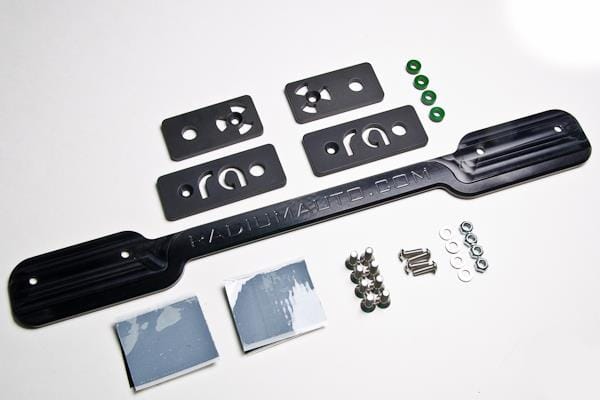 Radium Engineering — MODULAR REAR CLAM KIT, LOTUS ELISE 2ZZ-GE, BLACK COLOR