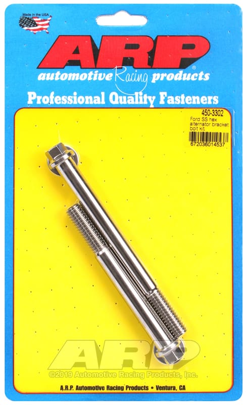 ARP — ARP Ford SS Hex Alternator Bracket Bolt Kit