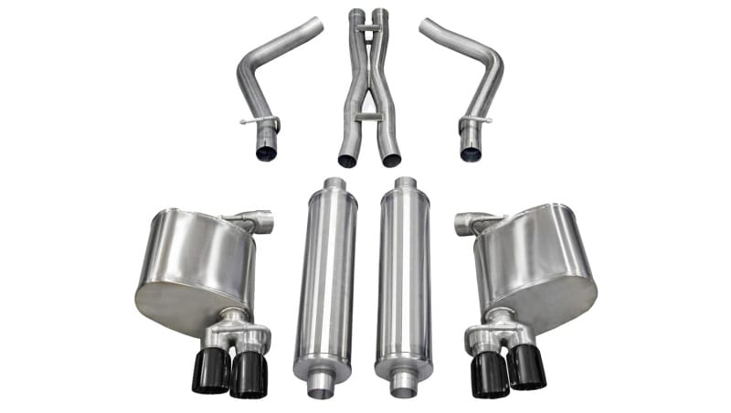 CORSA Performance — Corsa 11-14 Dodge Charger R/T 5.7L V8 Black Sport Cat-Back Exhaust
Exhaust