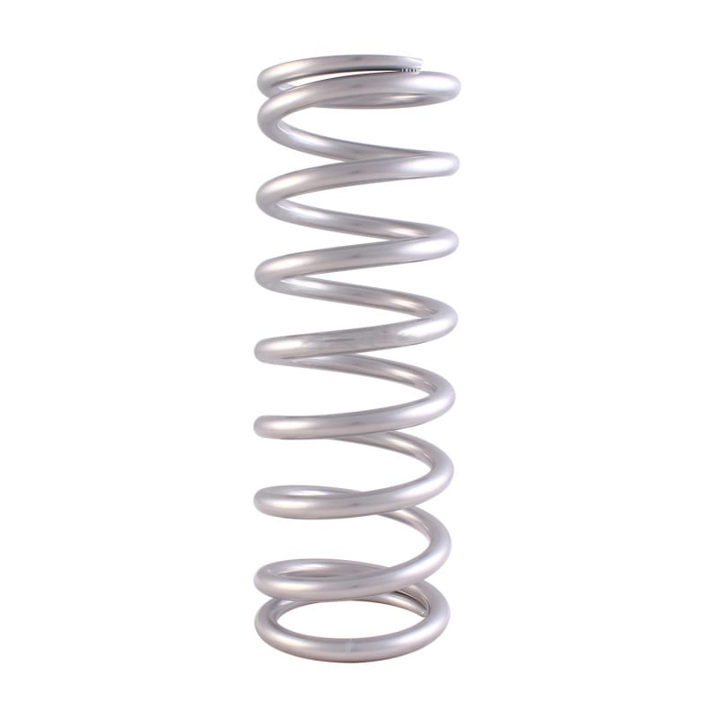 QA1 — QA1 3-4/5in ID Tapered High Travel Pigtail Spring - 9in Length x 550lbs/in - Silver Powder Coated
High Travel Spring