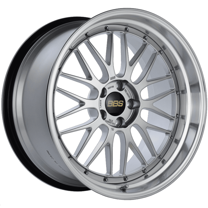BBS — BBS LM 20x10.5 5x114.3 ET20 CB66 Diamond Silver Center Diamond Cut Lip Wheel